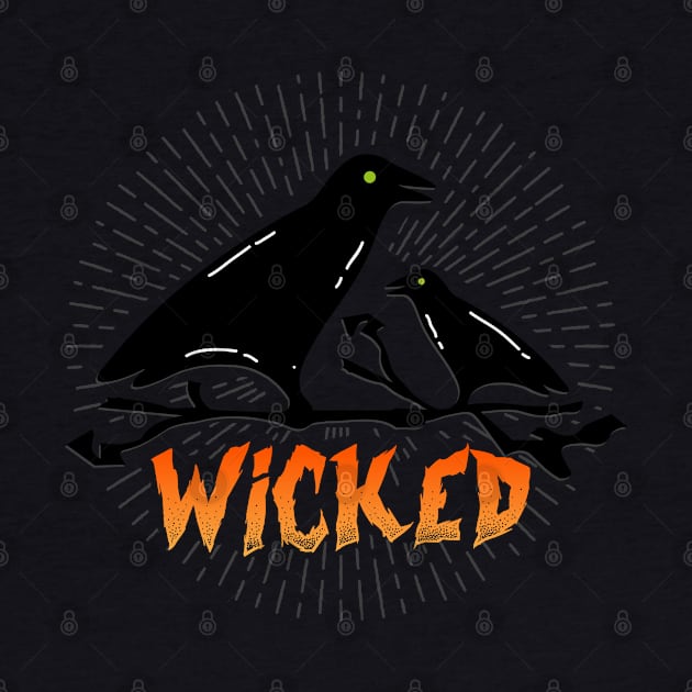 Halloween Wicked Crows [HT] by HalloweenTown